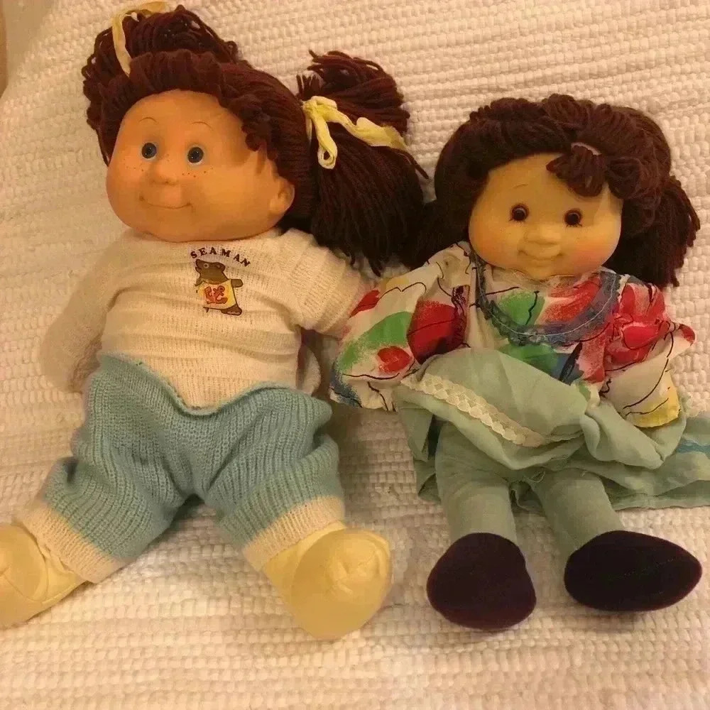 Cabbage Patch Doll and Her Friend